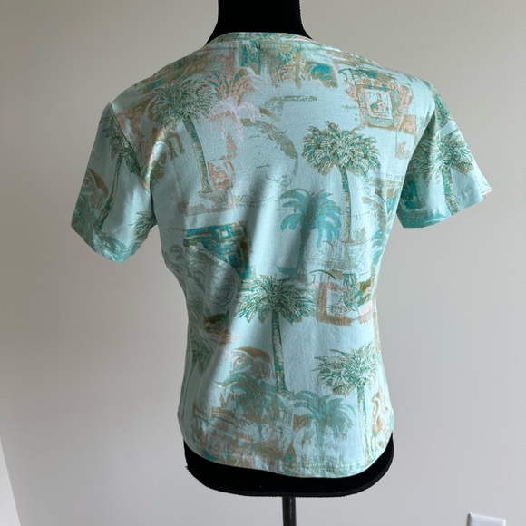 Women’s Caribbean Joe Short Sleeve Crew Tee - Picture 2 of 3